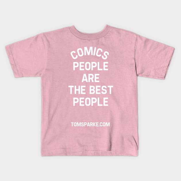 Comics People Kids T-Shirt by sparkeface